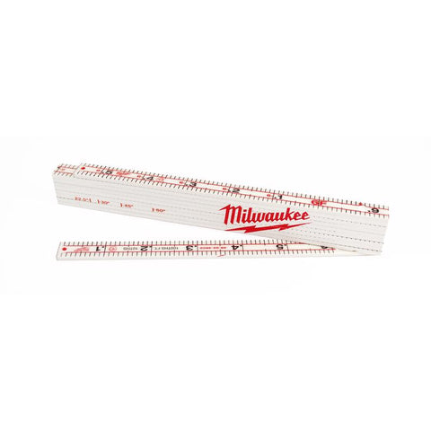 Milwaukee Engineer's Composite Folding Rule, 6-1/2' L