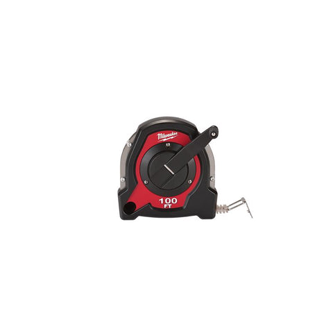 Milwaukee Closed Reel Long Tape Measure, 100' L