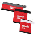 Milwaukee Multi-Size Zipper Pouch, Canvas, Red