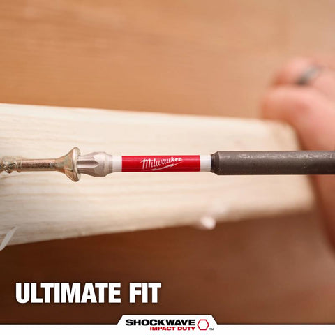 Milwaukee Shockwave Torx Impact Power Bit, 2" L x T40