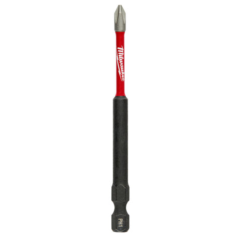 Milwaukee Shockwave Impact Phillips Power Bit, #1 x 3-1/2" L