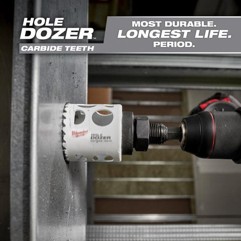 Milwaukee Hole Dozer Hole Saw, Carbide Tipped, 7/8" Dia x 2-1/8" L