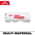 Milwaukee Hole Dozer Hole Saw, Bi-Metal, 7/8" Dia x 2-1/8" L