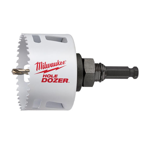 Milwaukee Hole Dozer Hole Saw, Bi-Metal, 2-1/4" Dia x 1-3/4" L