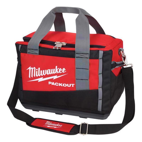 Milwaukee PACKOUT Tool Bag, Ballistic Nylon, Black/Red