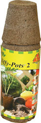 Jiffy Pots Round Seed Starters 2.5 in-12 PK