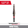 Milwaukee 3/16-1/2" #2 Step Bit