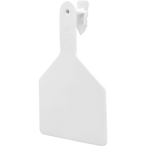 Z Tags Blank Ear Tags Cow 25 CT White