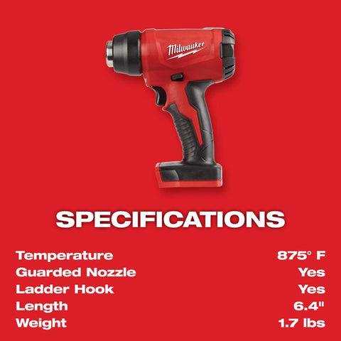 Milwaukee M18 Comp Heat Gun