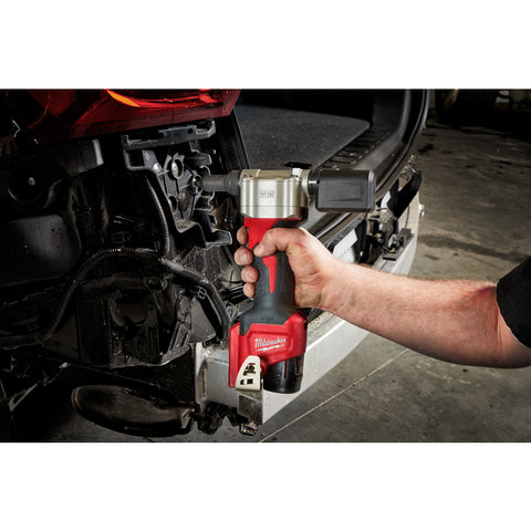 Milwaukee M12 Cordless Rivet Tool, Black/Red