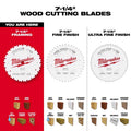 Milwaukee Framing Circular Saw Blade, 7-1/4" x 5/8"