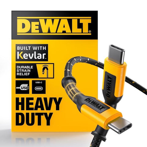 DeWalt 6' USBC/USBC Cable
