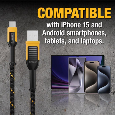 DeWalt 6' USB Cable