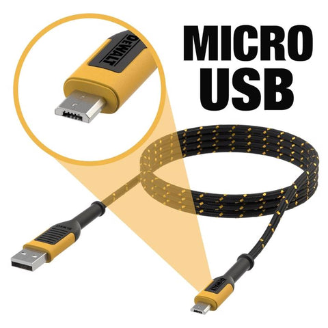 DeWalt 10' Dewalt Micro USB