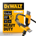 DeWalt 4' Lightning/USBC Cable