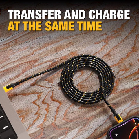 DeWalt 4' Lightning/USBC Cable