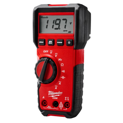 Milwaukee Digital Multimeter, Red