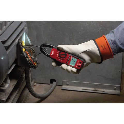 Milwaukee Digital Clamp Meter, Red, 600 Volt