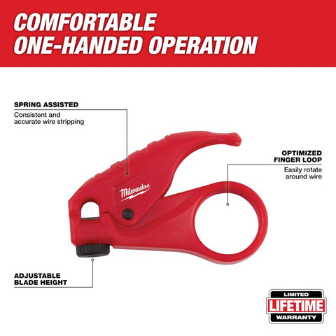 Milwaukee Twisted Pair Stripper, Red
