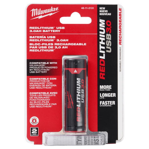 Milwaukee 3.0AH USB Battery