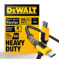 DeWalt Cable 6' Blk/Ylw C/C