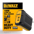 DeWalt 100W 2Port Wall Charger
