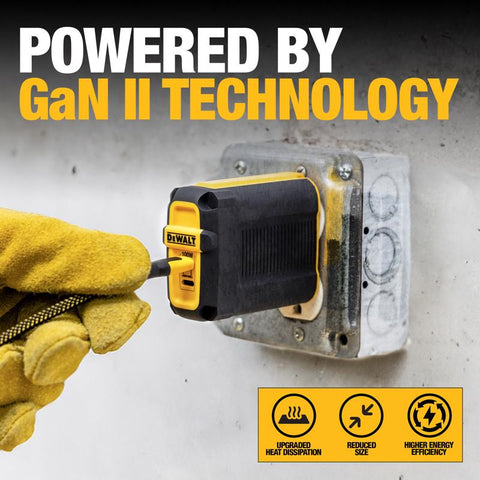 DeWalt 100W 2Port Wall Charger