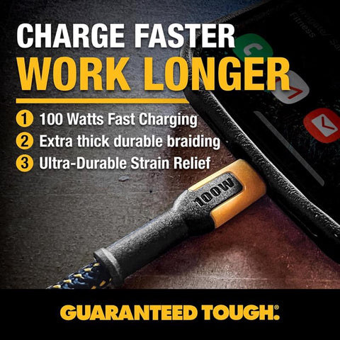 DeWalt 4' CC Charging Cable