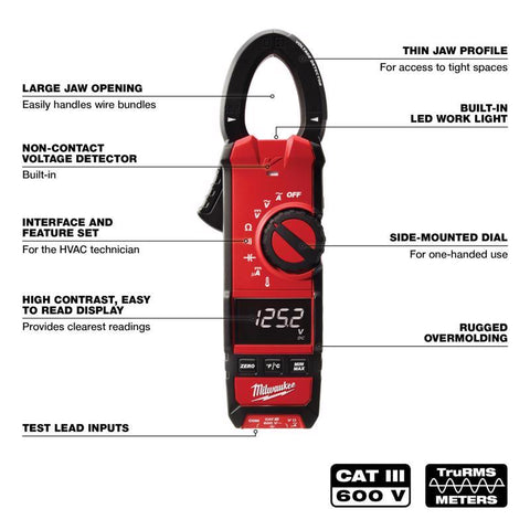 Milwaukee Digital Clamp Meter