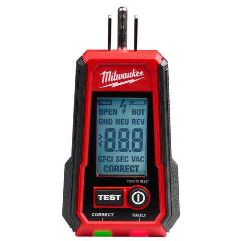 Milwaukee DGTL Receptacle Tester