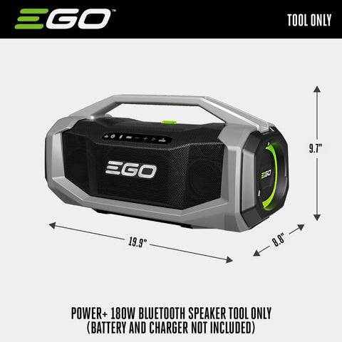 EGO Portable Speaker Blk/gry