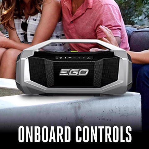 EGO Portable Speaker Blk/gry