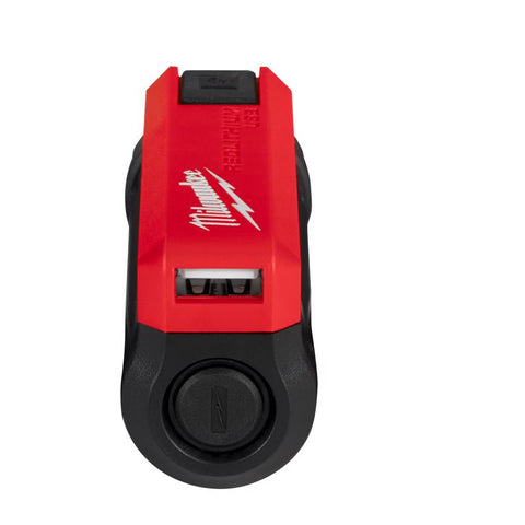 Milwaukee REDLITHIUM Charger and Portable Power Source Kit, Red