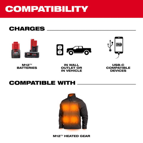 Milwaukee M12 TOP-OFF PWR Supply