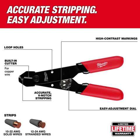 Milwaukee Wire Strip/cut