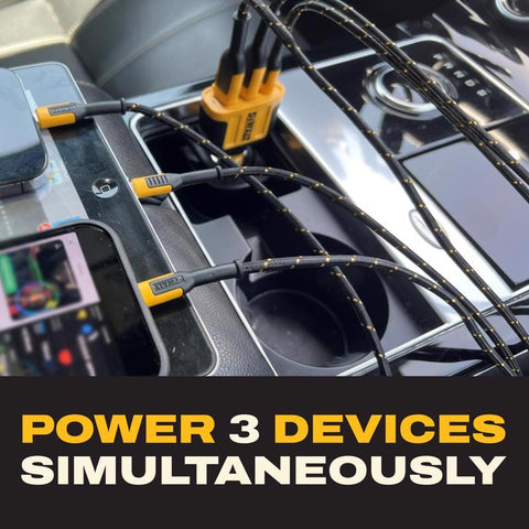 DeWalt 65W PD 3Port Car Charge