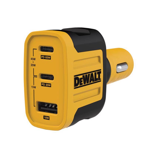 DeWalt 65W PD 3Port Car Charge