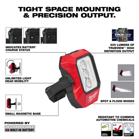 Milwaukee RCH Pivot Task Light