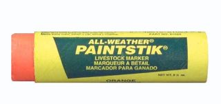 All-weather Paintstik Livestock Marker 12 CT Fluorescent Pin