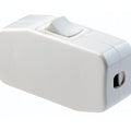 Leviton c22-05410-00w Feed-thru Lamp Cord Switch, 3 Amp
