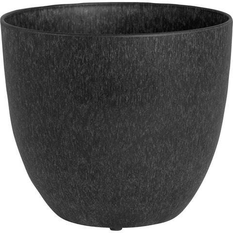Artlumin Bola Round Planter 11 IN Onyx