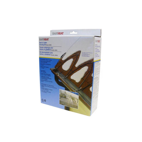 Easy Heat adks-400 Roof and Gutter De-icing Heating Cable, 80 Feet