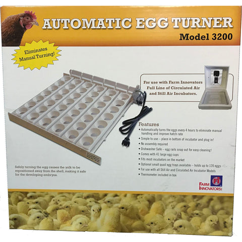 Automatic Egg Turner White