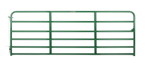 Tarter 6-Bar Economy Tube Gate, Green
