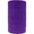 Andover PowerFlex Cohesive Bandage, 4 in x 5 yd, Purple