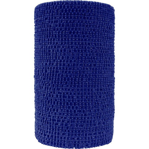 Powerflex Cohesive Bandage, 4 in x 5 yd – Blue