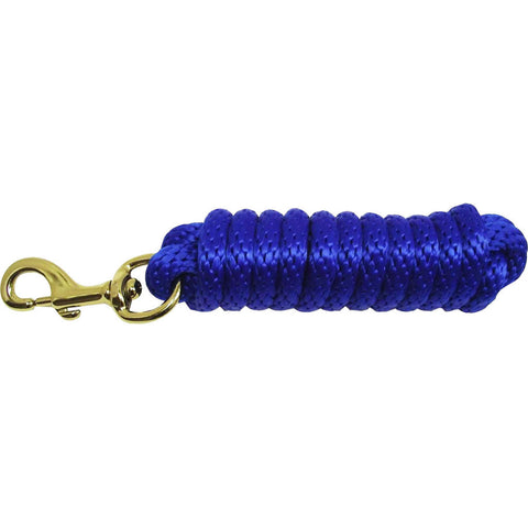Hamilton Poly Lead with Bolt Snap, 10 ft, Blue