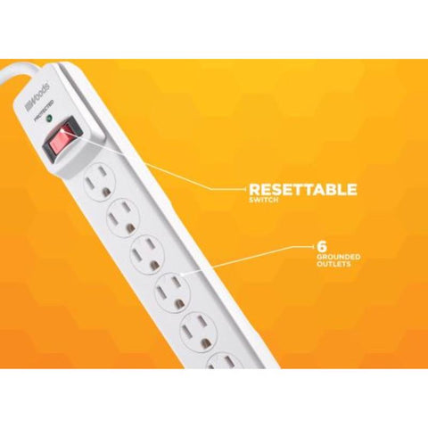 Surge Protect 3' 6outl