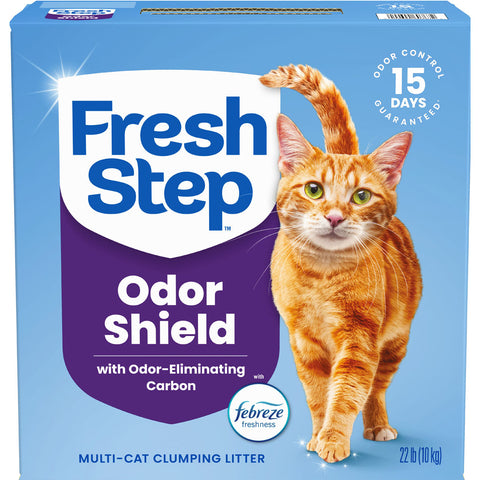 Fresh Step Odor Shield Clumping Litter 22 LB Scented