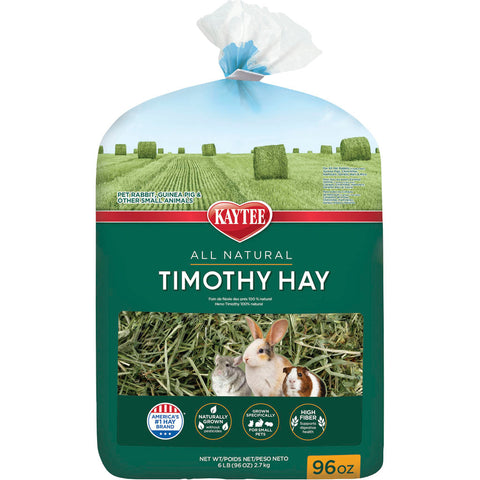 Kaytee Natural Timothy Hay, 96 oz